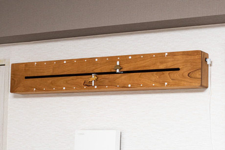 ノウサギとリクガメの時計